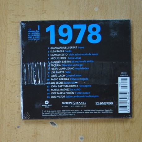 VARIOS - 1978 LAS CANCIONES DE NUESTRA VIDA - CD