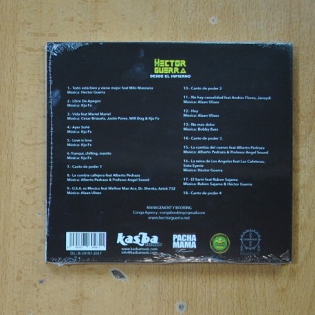 HECTOR GUERRA - DESDE EL INFIERNO - CD