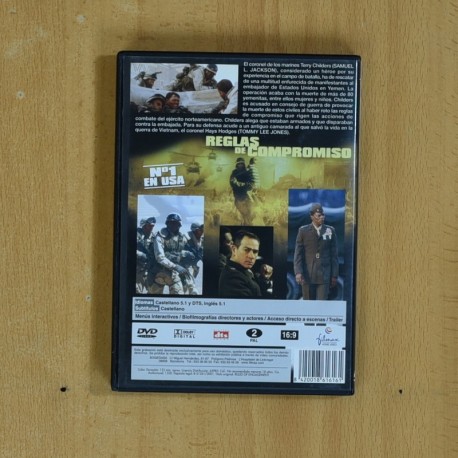 REGLAS DE COMPROMISO - DVD