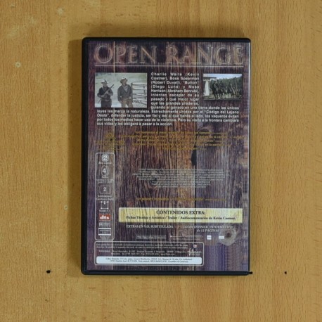 OPEN RANGE - DVD