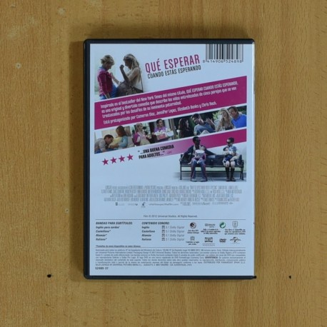 QUE ESPERAR CUANDO SE ESTA ESPERANDO - DVD