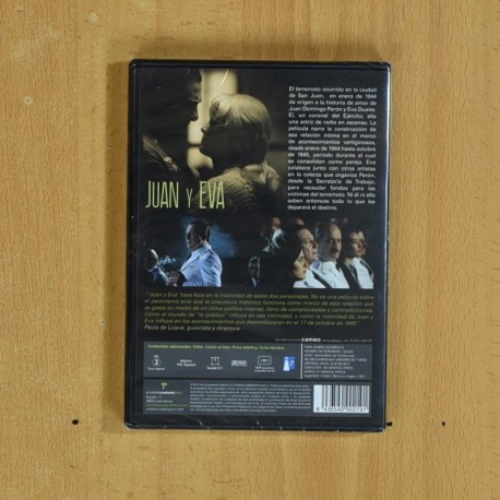 JUAN Y EVA - DVD