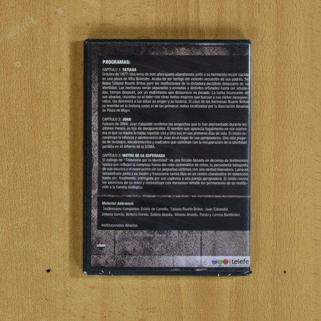 TELEVISION X LA IDENTIDAD - DVD