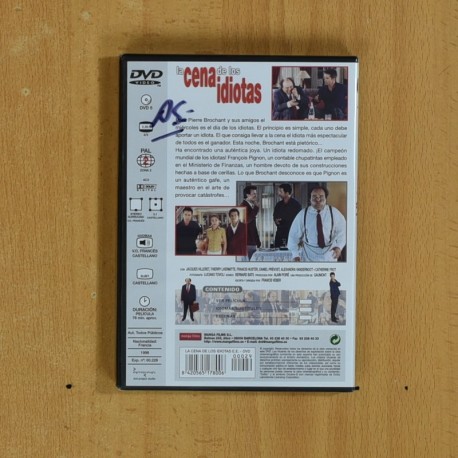 LA CENA DE LOS IDIOTAS - DVD