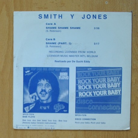 SMITH AND JONES - SHAME SHAME SHAME - PROMO SINGLE