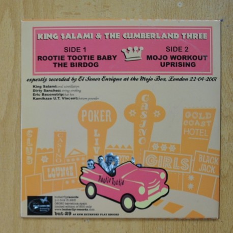 KING SALAMI & THE CUMBERLAND THREE - EVERYBODY DOES THE MOJO WORK OUT - SINGLE