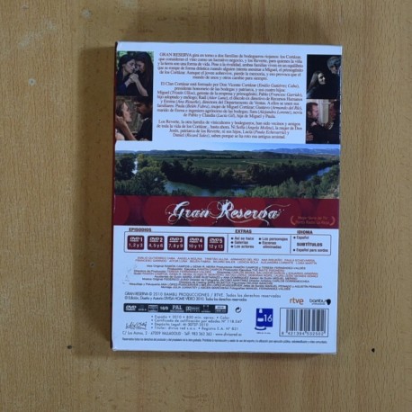 GRAN RESERVA - PRIMERA TEMPORADA - DVD