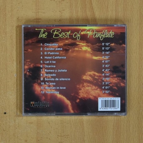 VARIOS - THE BEST OF PANFLUTE CARICIAS DEL ALMA - CD