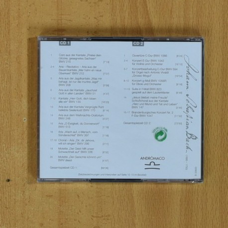 BACH - AUSLESE - 2 CD