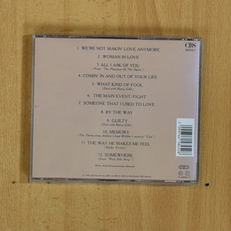 BARBRA STREISAND - A COLLECTION - CD