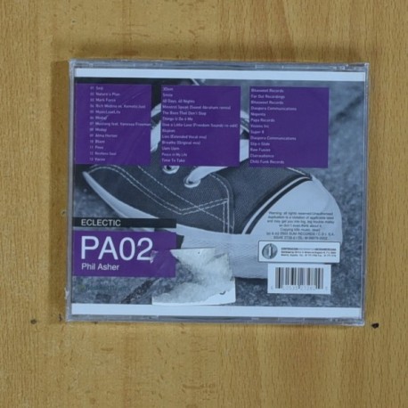 PHIL ASHER - ECLECTIC - CD