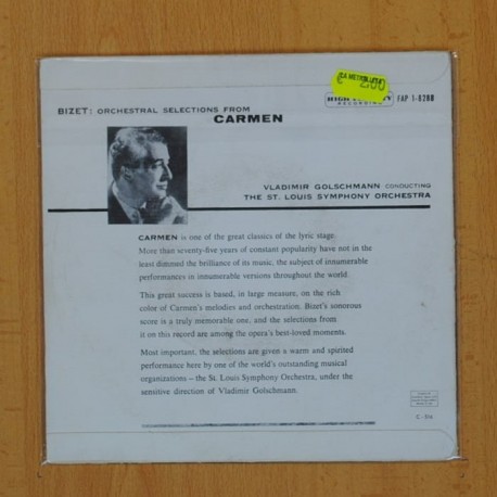 BIZET - HABANERA + 3 - EP