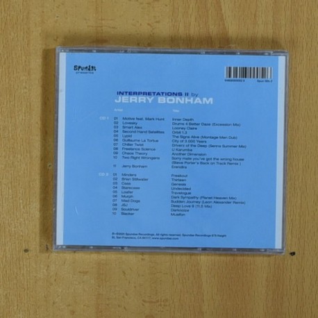 JERRY BONHAM - INTERPRETATIONS II - CD