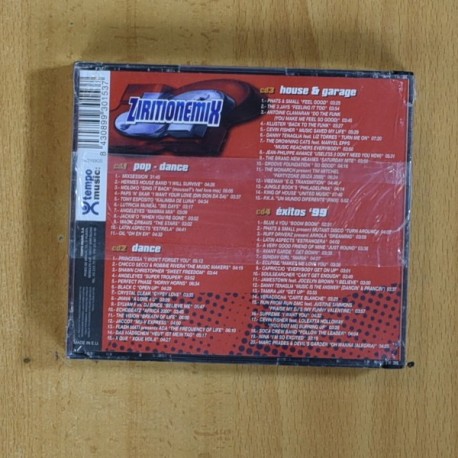 VARIOS - ZIRITIONEMIX - 4 CD