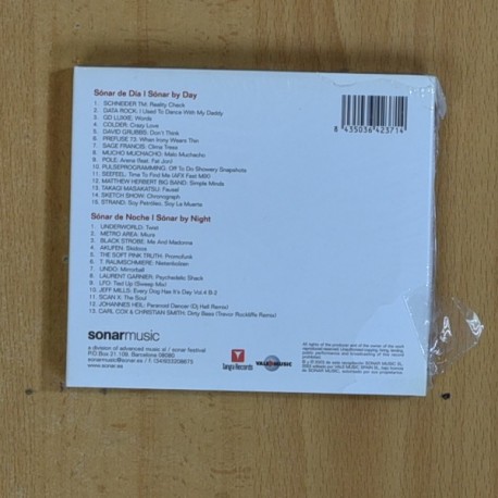 VARIOS - 10 FESTIVAL INTERNACIONAL DE MUSICA AVANZADA Y ARTE MULTIMEDIA DE BARCELONA - CD