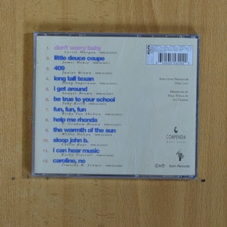 THE BEACH BOYS - STARS AND STRIPES - CD