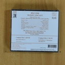PUCCINI - MANON LESCAUT - CD