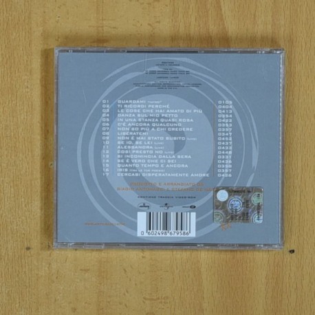 BIAGIO ANTONACCI - TRA LE MIE CANZONI - CD