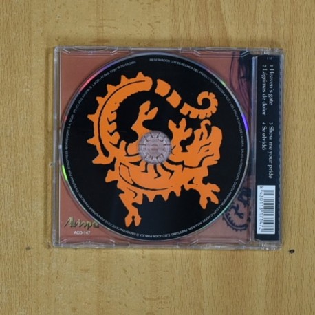 SARATOGA - HEAVENS GATE - CD SINGLE