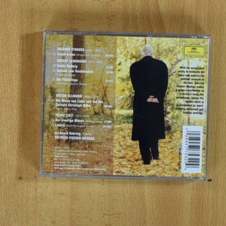 DIETRICH FISCHER DIESKAU - MELODRAMEN - CD