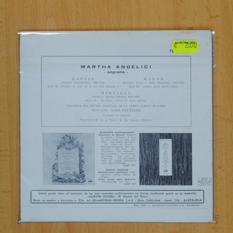 MARTHA ANGELICI - LOUISE + 2 - EP