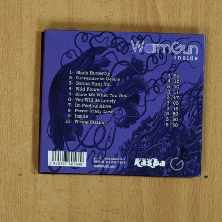 WARMGUN - INSIDE - CD