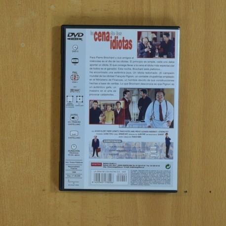 LA CENA DE LOS IDIOTAS - DVD