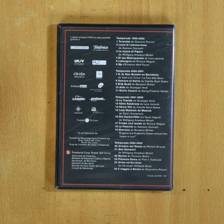 LICEU 199 / 2003 MOMENTS D OPERA - DVD