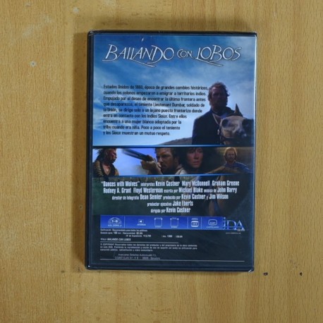 BAILANDO CON LOBOS - DVD