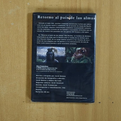 RETORNO AL PAIS DE LAS ALMAS - DVD