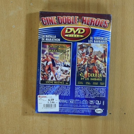 LA BATALLA DE MARATHON / EL TERROR DE LOS BARBAROS - DVD