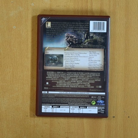 EL SEÃOR DE LOS ANILLOS LAS DOS TORRES - DVD