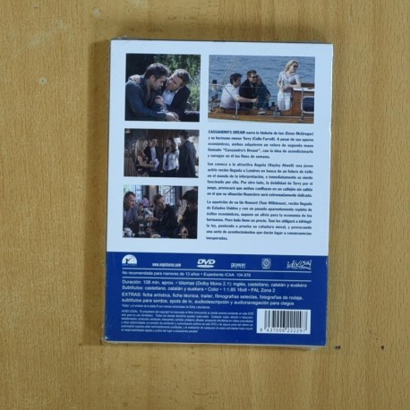 CASSANDRAS DREAM - DVD