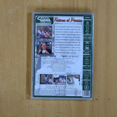 RETORNO AL PARAISO - DVD