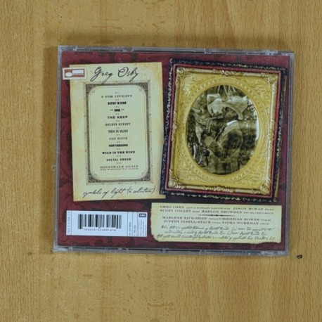 GREG OSBY - SYMBOLS OF LIGHT A SOLUTION - CD