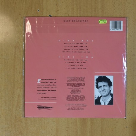 RAY LYNCH - DEEP BREAKFAST - LP