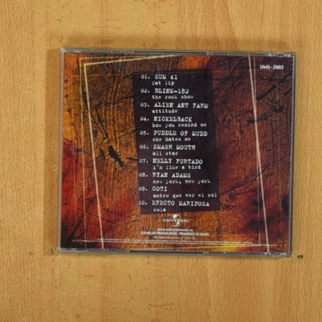 VARIOS - UNIVERSAL MUSIC SAMPLER 2002 - CD