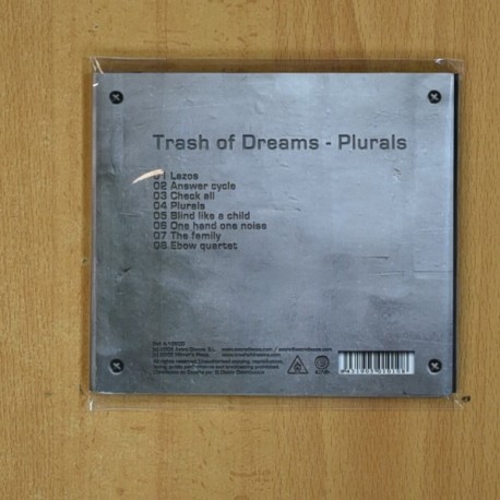 SUSO SAIZ / FON ROMAN - TRASH OF DREAMS / PLURALS - CD