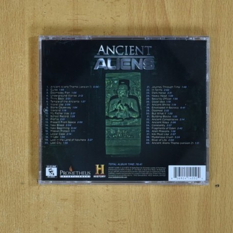 VARIOS - ANCIENT ALIENS - CD