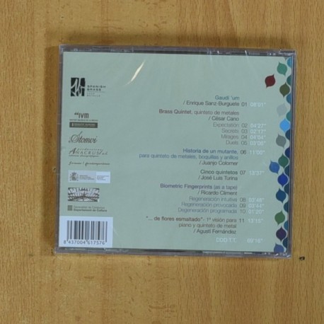 SPANISH BRASS / LUUR METALLS - GAUDI UM - CD