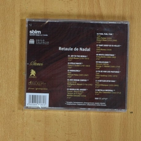 VARIOS - RETAULE DE NADAL - CD