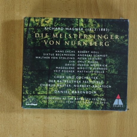 WAGNER - DIE MEISTERSINGER VON NURNBERG - CD