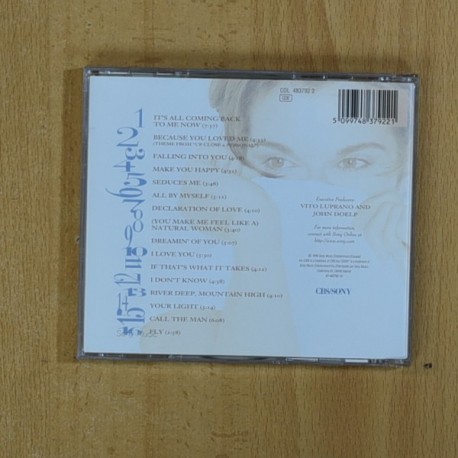 CELINE DION - FALLING INTO YOU - CD