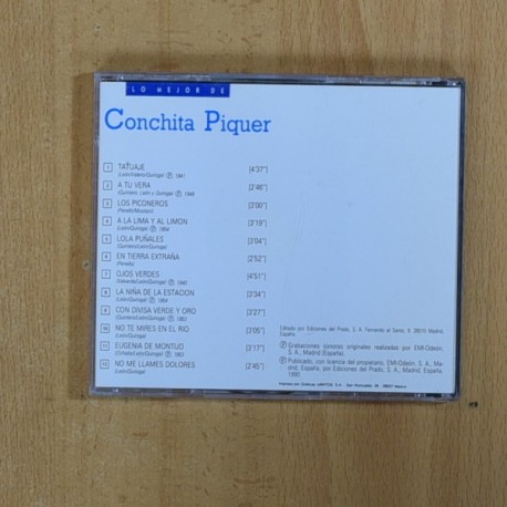 CONCHITA PIQUER - CONCHITA PIQUER - CD