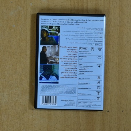 LA ESPALDA DEL MUNDO - DVD