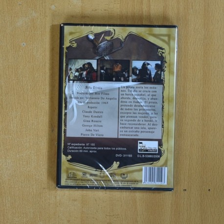 EL ENMASCARADO CONTRA LOS PIRATAS - DVD