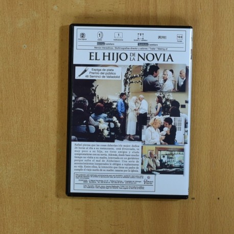 EL HIJO DE LA NOVIA - DVD