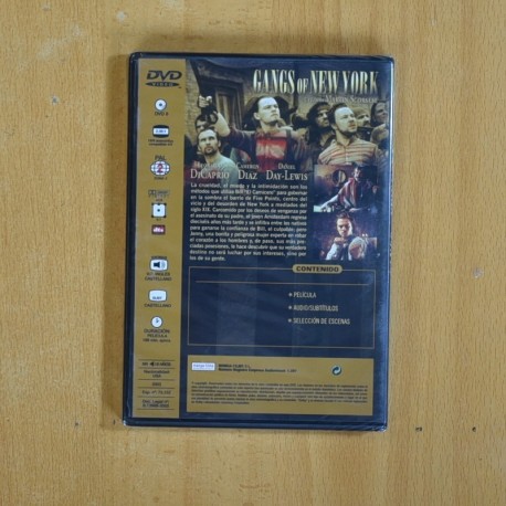 GANGS OF NEW YORK - DVD
