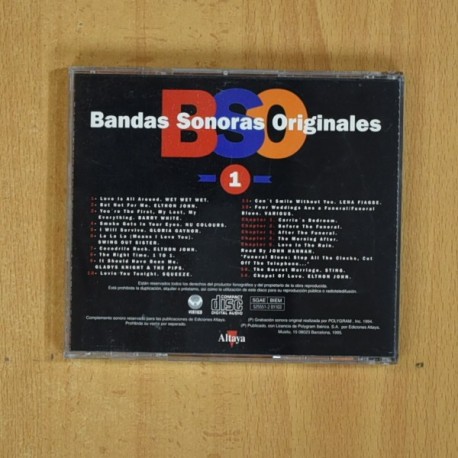 VARIOS - FOUR WEDDINGS & A FUNERAL - CD