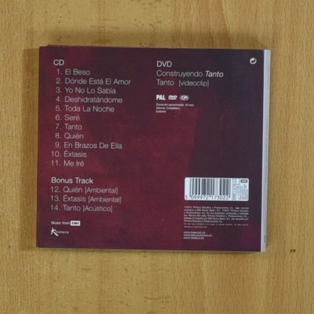 PABLO ALBORAN - TANTO - CD + DVD